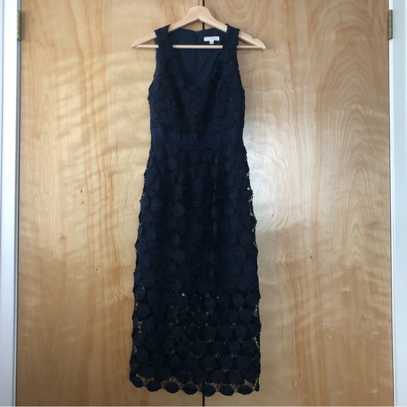 Trina Turk Navy Lace Dress - Picture 6 of 6